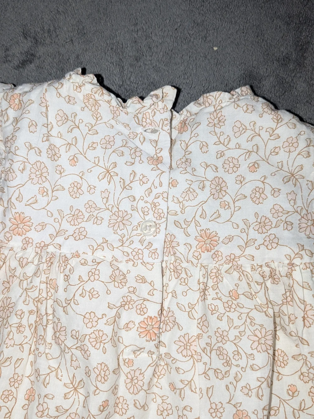 OshKosh B'gosh Light Pink & Floral Short & Blouse Set